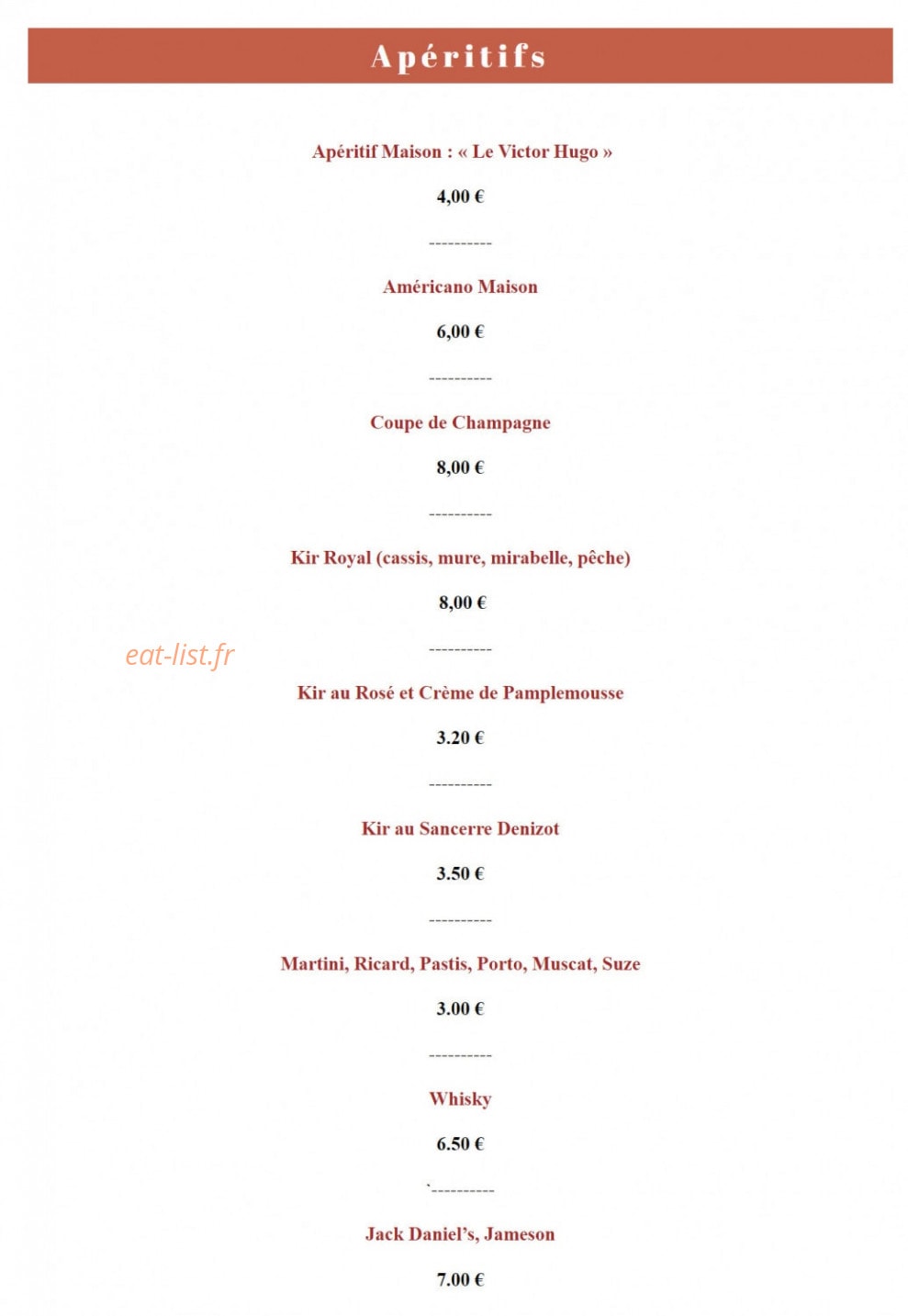 Le Victor Hugo — carte page 5