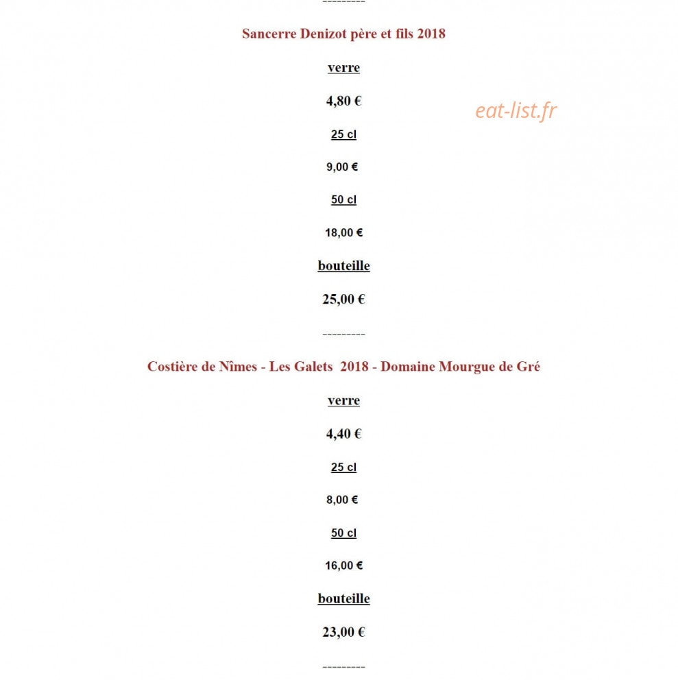 Le Victor Hugo — carte page 8