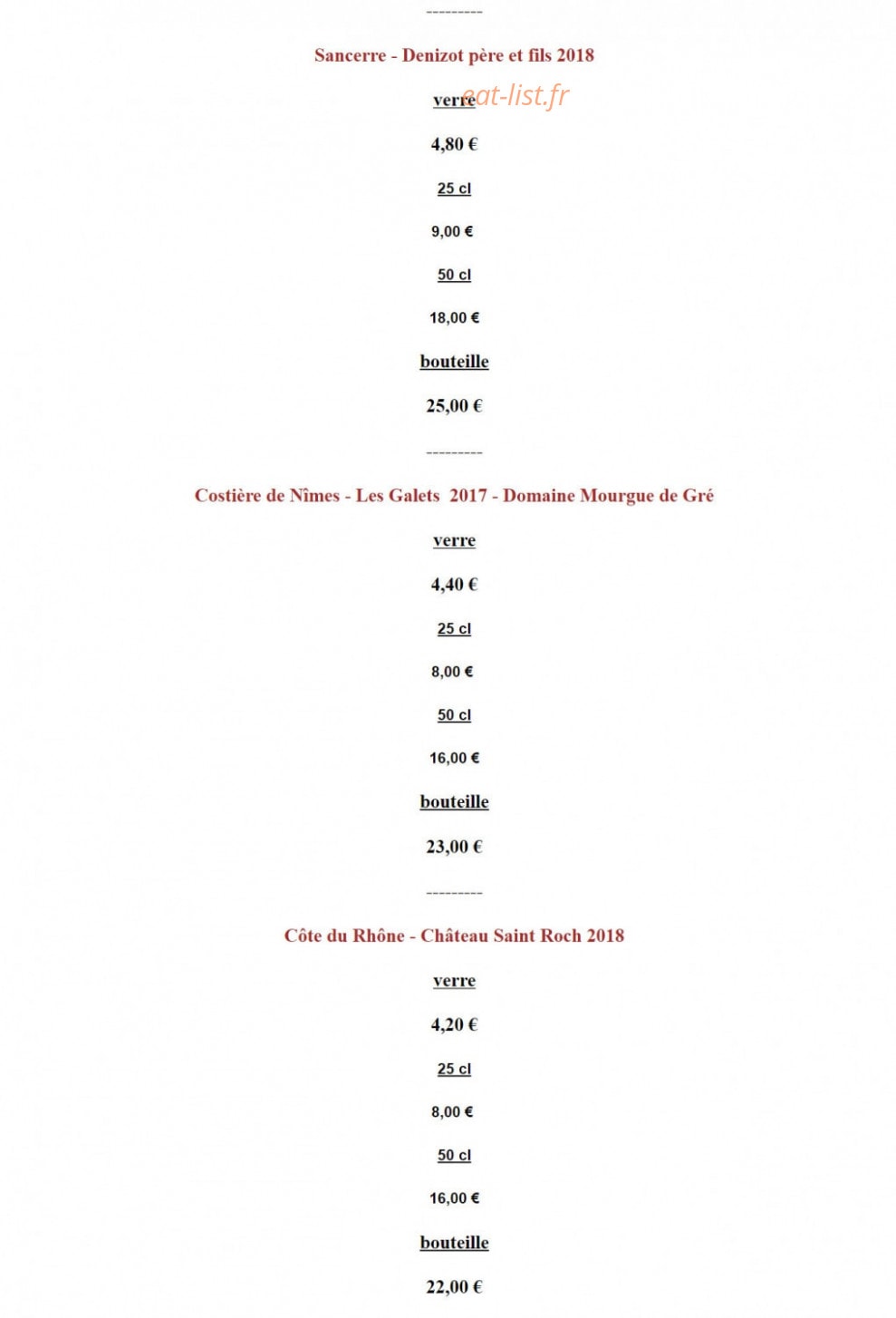 Le Victor Hugo — carte page 12