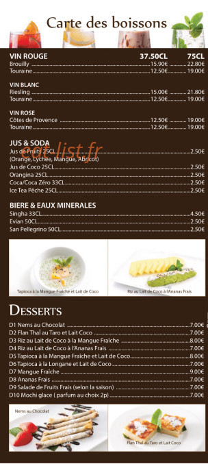 Légende Thaï — carte page 8