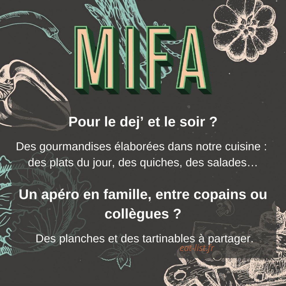 MIFA Épicerie — carte page 1