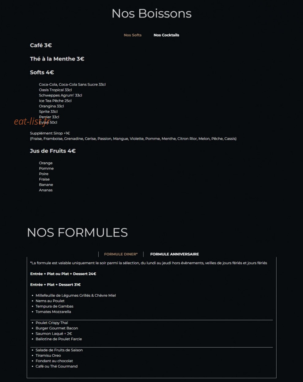 Mint — carte page 6