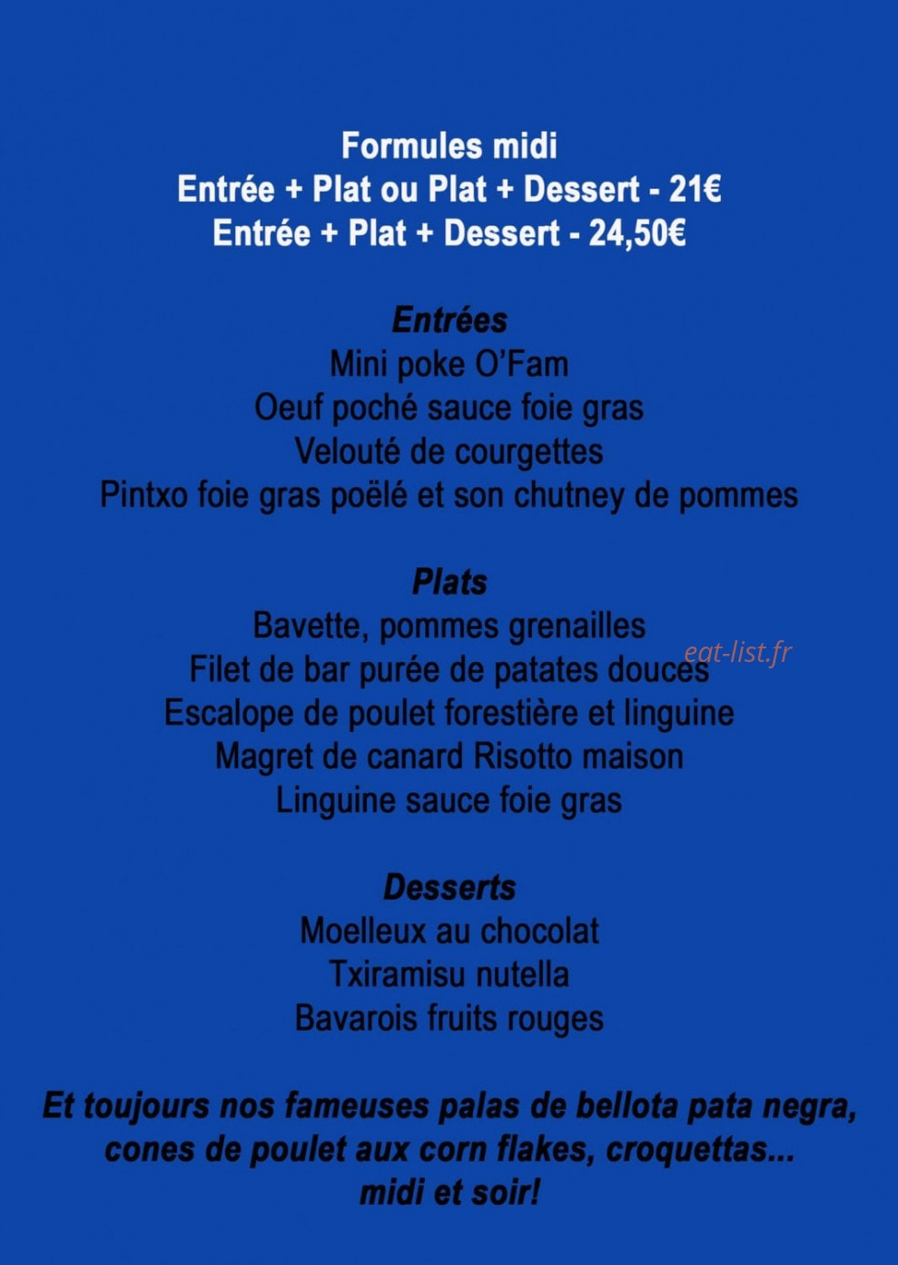 O'Fam — carte page 1