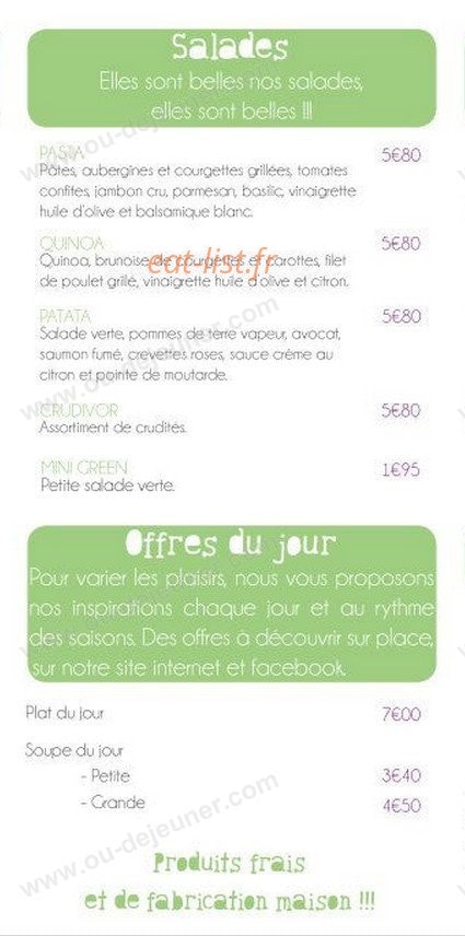 On a Faim — carte page 3