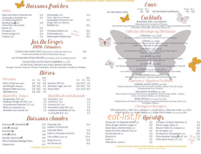 P'tit coco — carte page 6