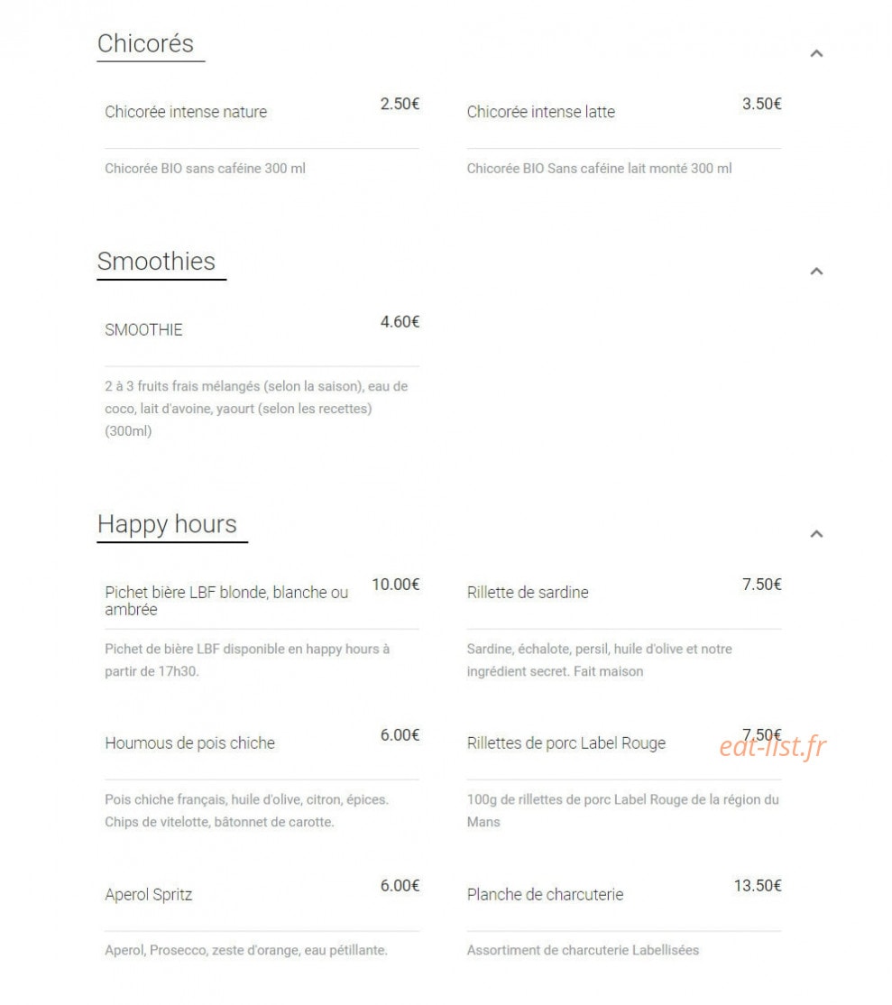 Papi&Co — carte page 9