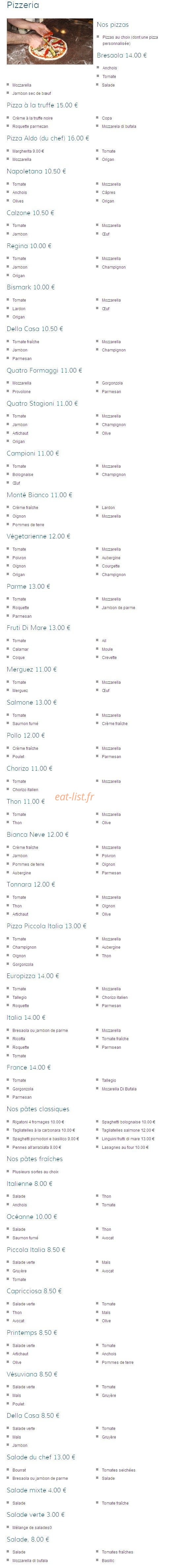 Piccola Italia — carte page 1