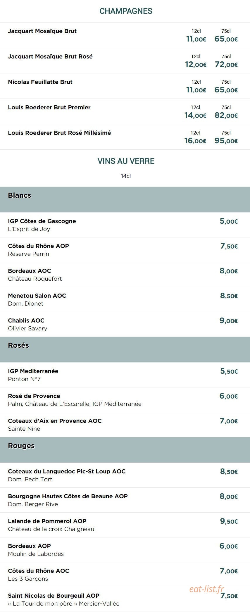 Polpo — carte page 11
