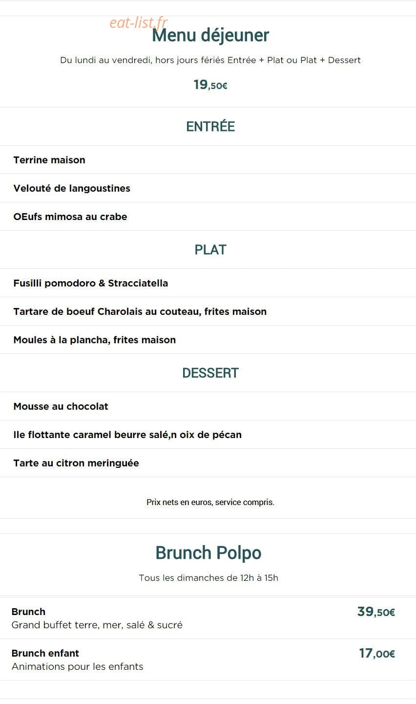 Polpo — carte page 4