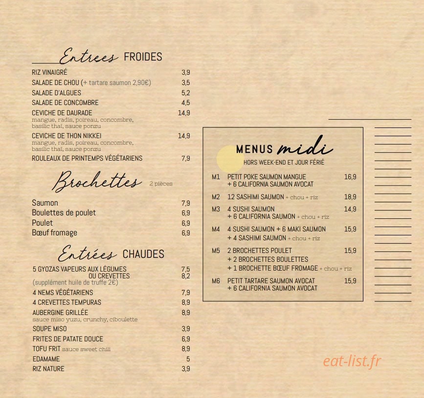 Ponzu — carte page 2