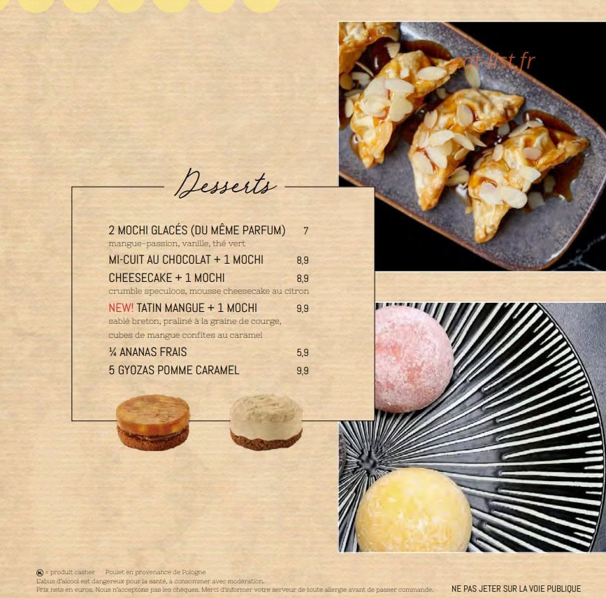 Ponzu — carte page 15