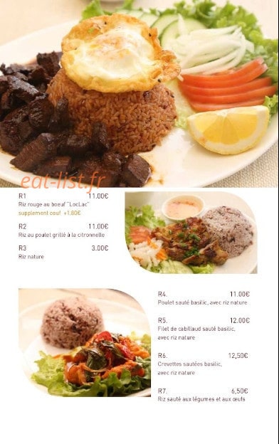 Pousse Pousse — carte page 5