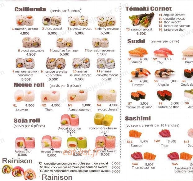 Sakura — carte page 3