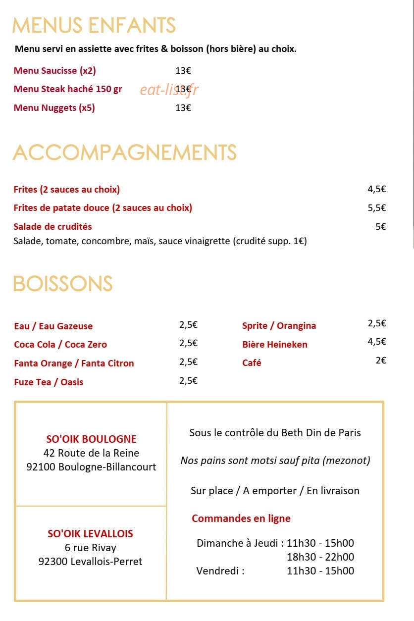 So oiK — carte page 4