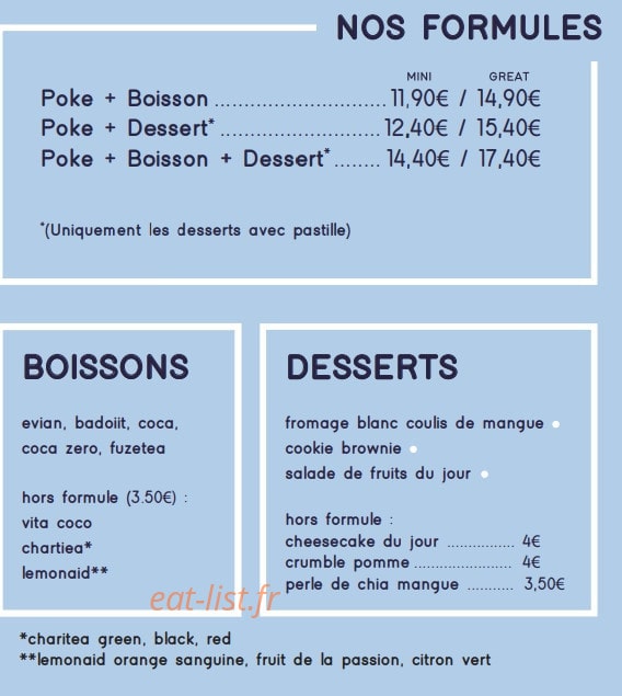 The Daily — carte page 6