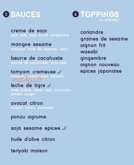 The Daily — carte page 5