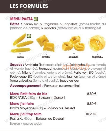 VIA 63 Le Numéro Ethico-Gourmand — carte page 2