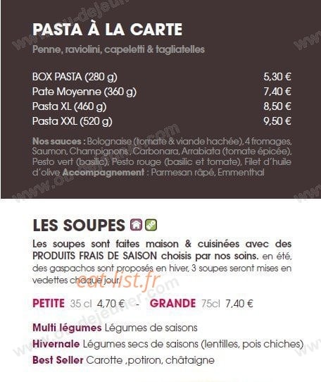 VIA 63 Le Numéro Ethico-Gourmand — carte page 7