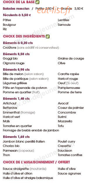VIA 63 Le Numéro Ethico-Gourmand — carte page 6