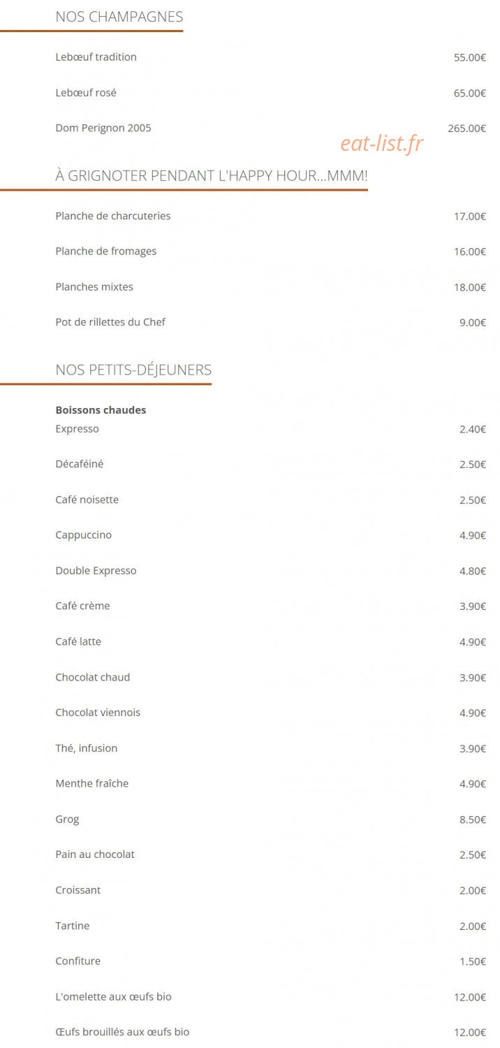 VineVieTable — carte page 9