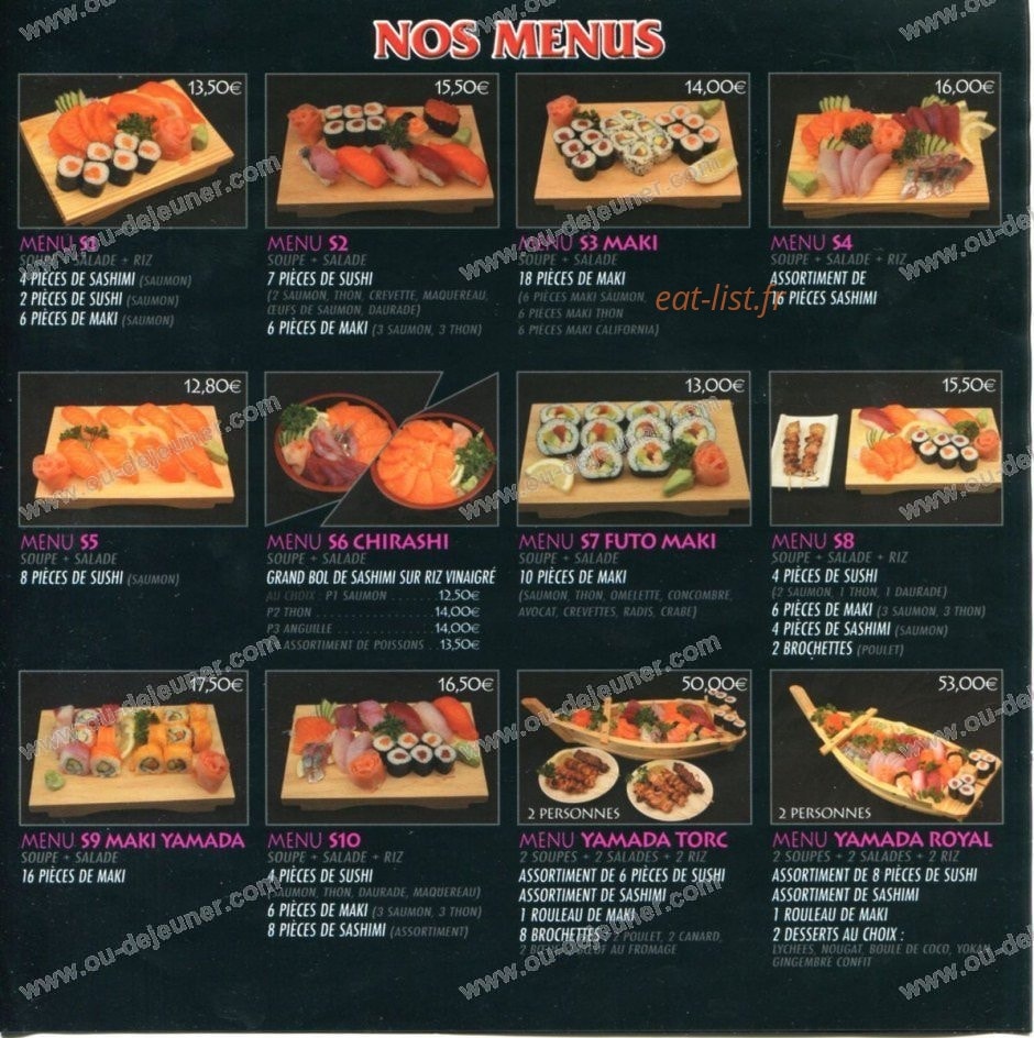 Yamada — carte page 3