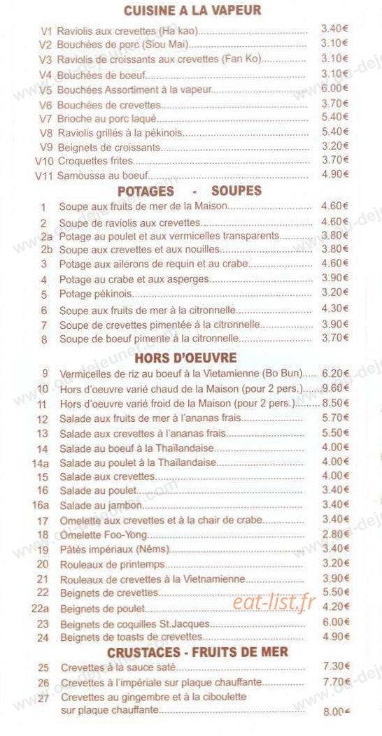 Au soleil levant — carte page 3