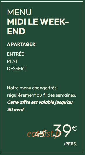 Bistrot Micheline — carte page 4