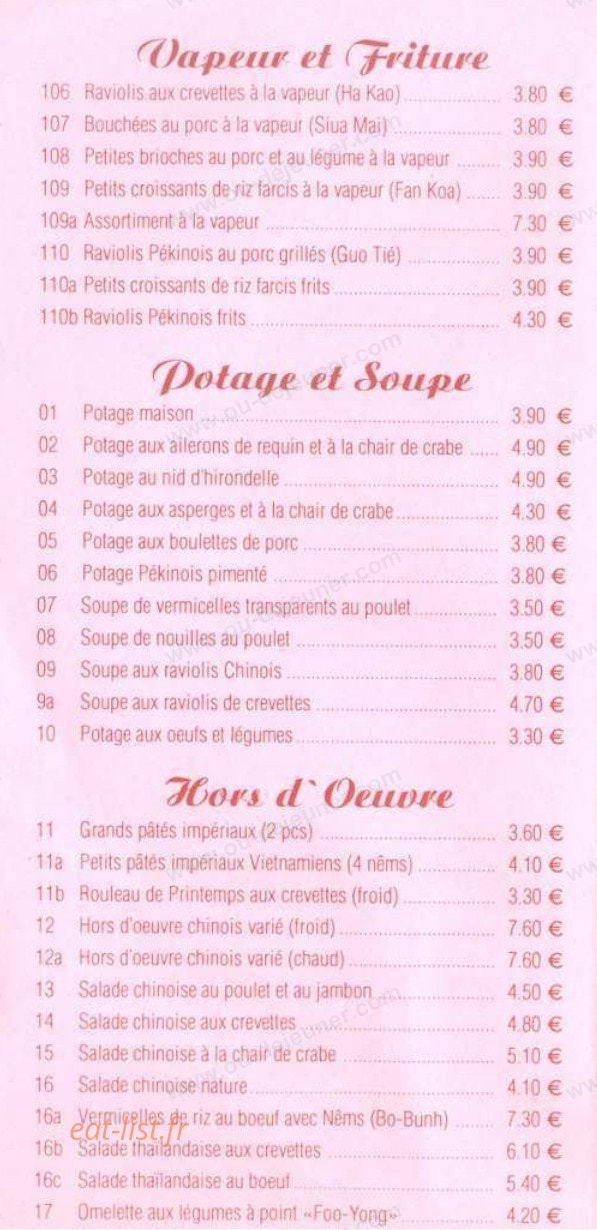 Etoile d'or — carte page 2