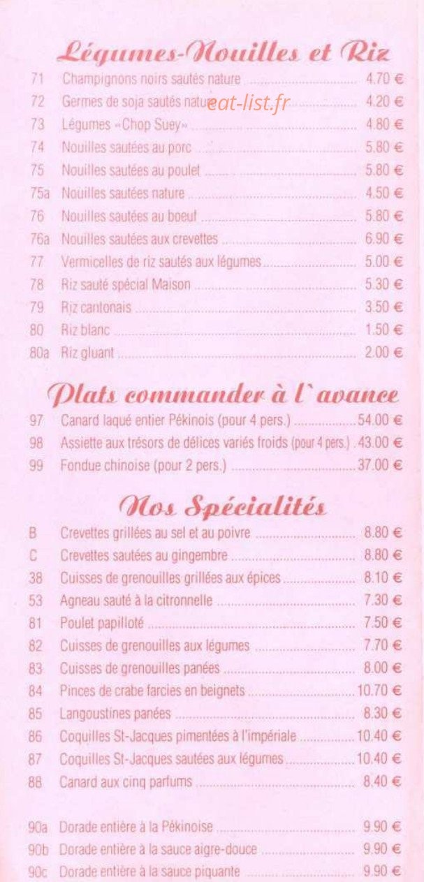 Etoile d'or — carte page 5