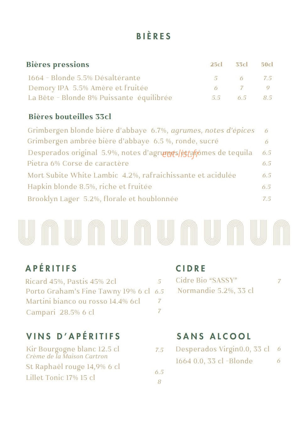 Greem — carte page 5