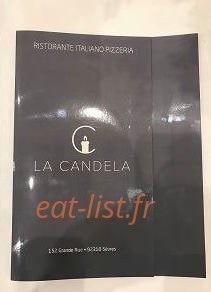 La candela — carte page 1