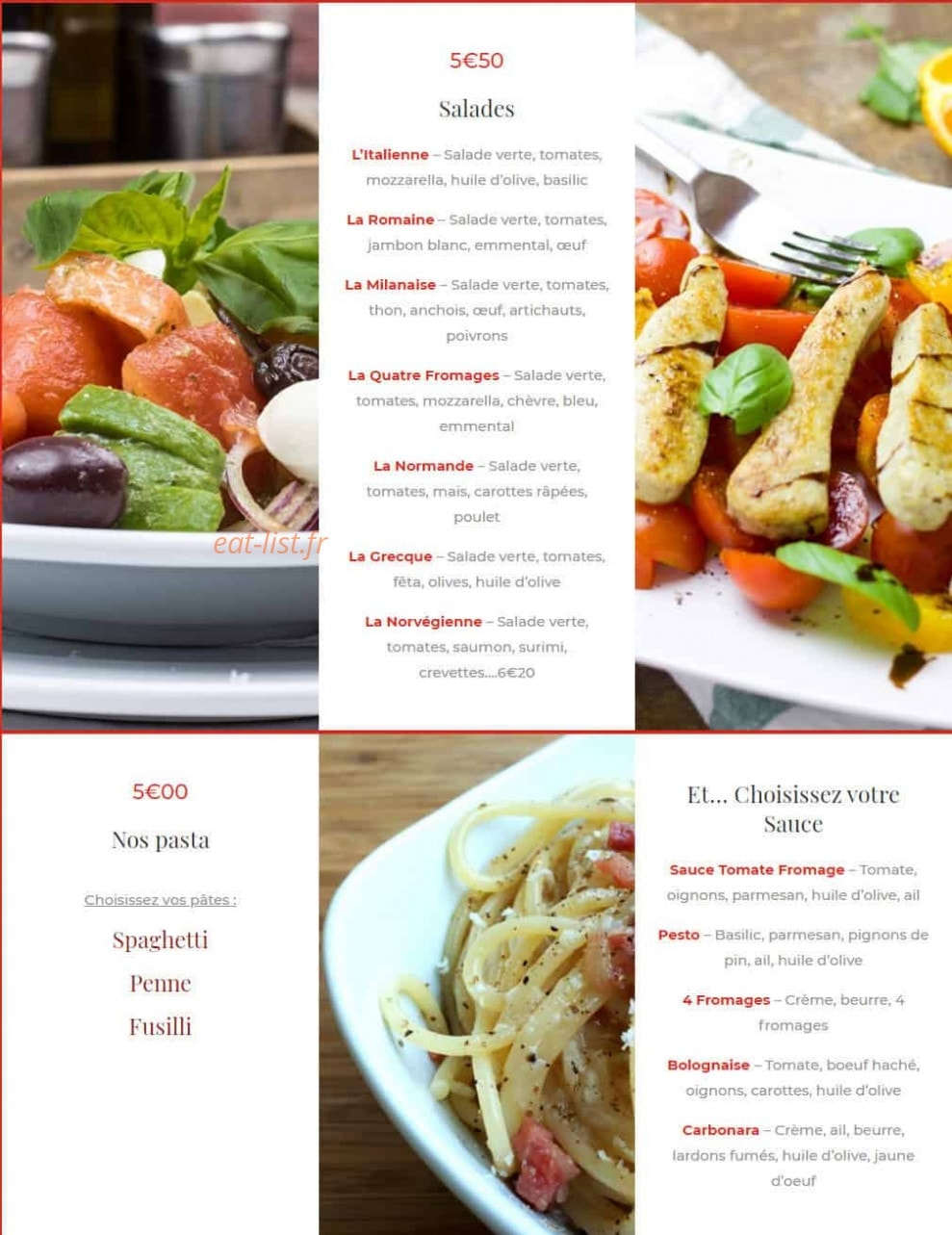La cantinella — carte page 2