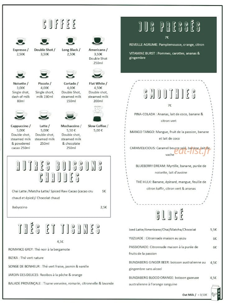 Mahlee — carte page 2