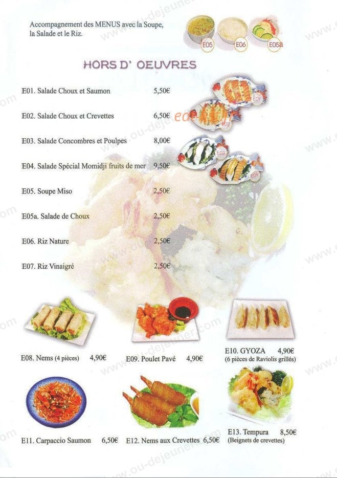 Momidji — carte page 2