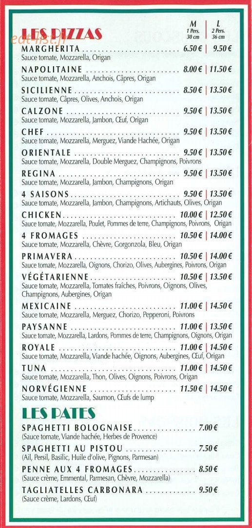 Saladium — carte page 2