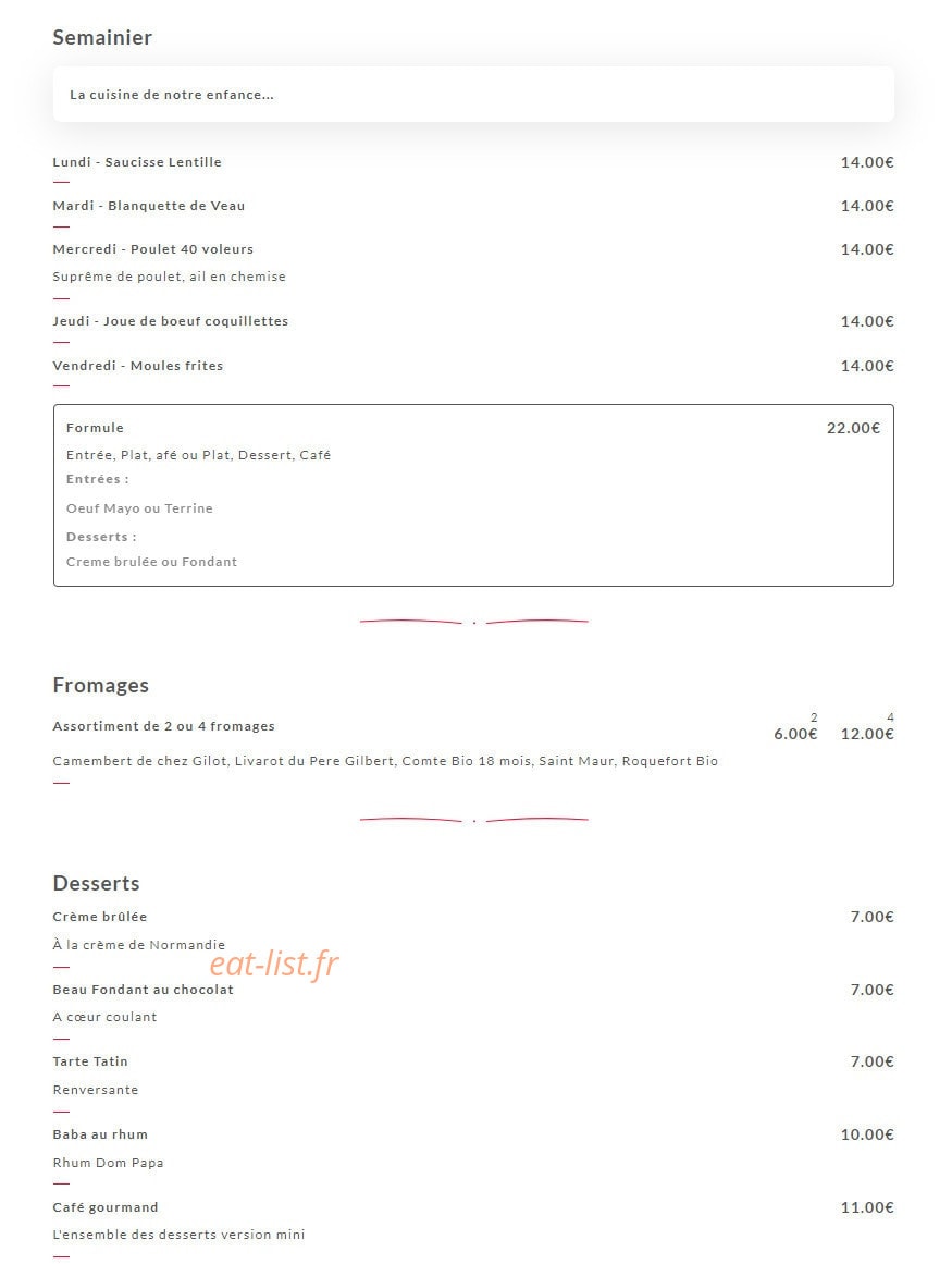 Tonton — carte page 2