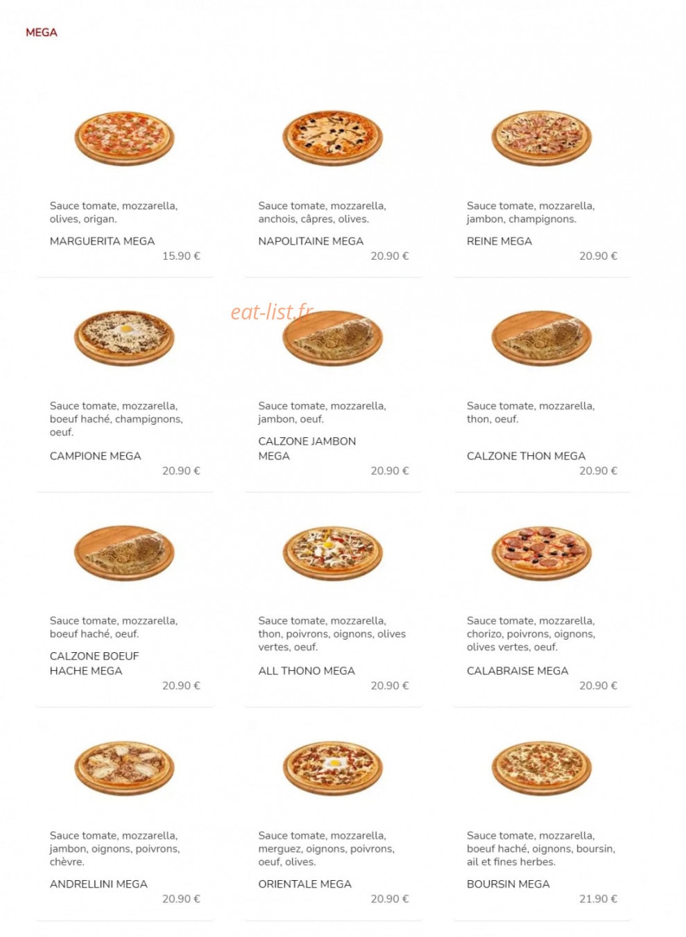 Casa Di Roma — carte page 7