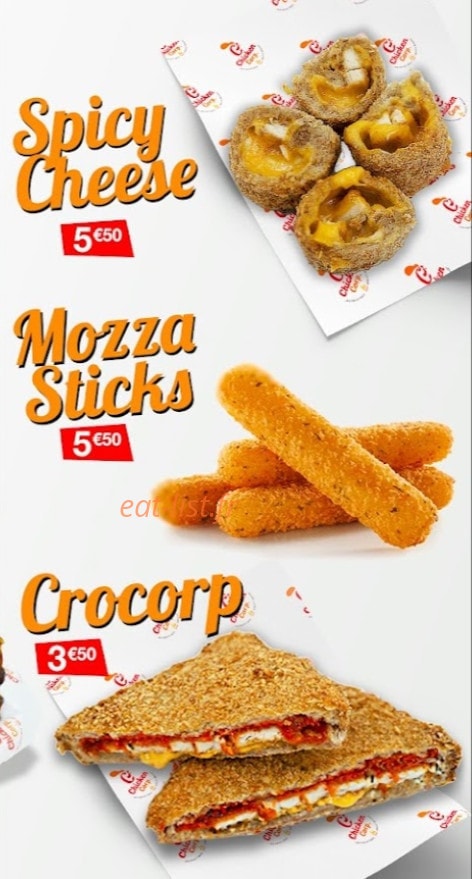 Chicken Corp — carte page 6