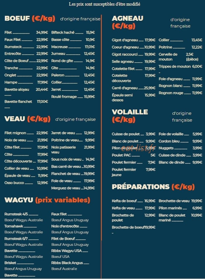 Kotlet — carte page 1