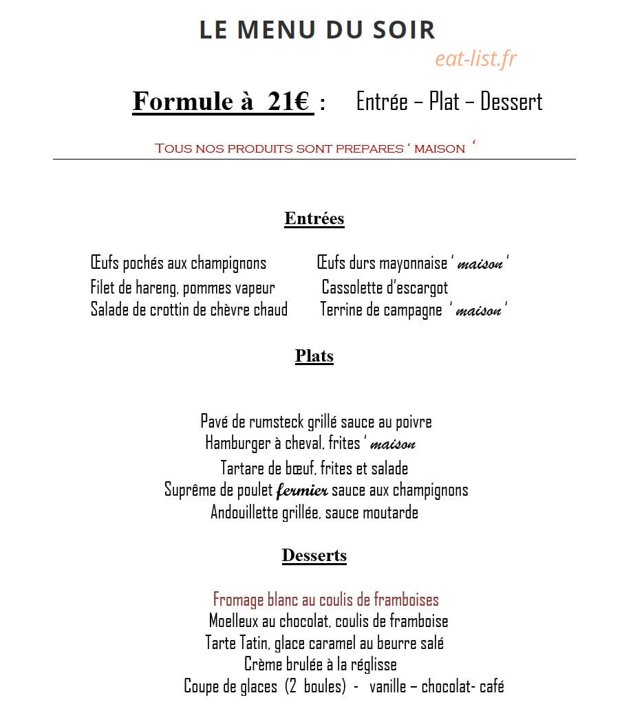 Le Clos Des Rosiers — carte page 2