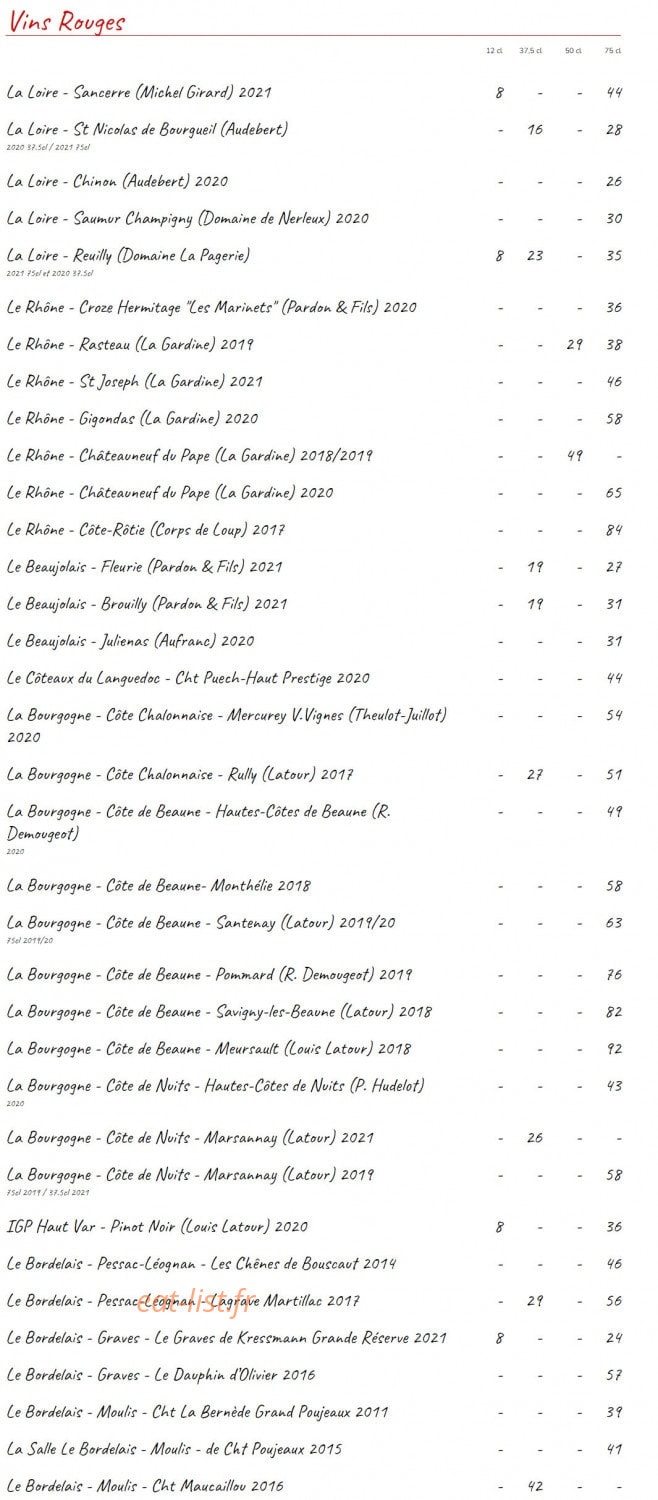 La grille — carte page 5