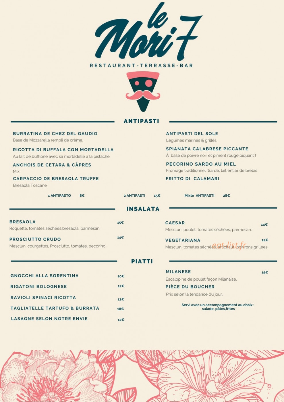 Le Mori7 — carte page 1