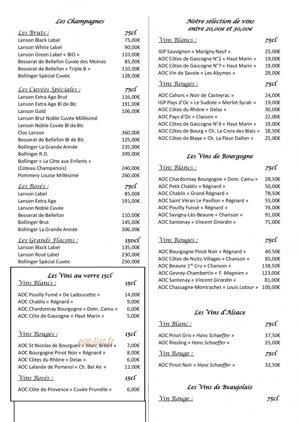 Le trévise — carte page 2