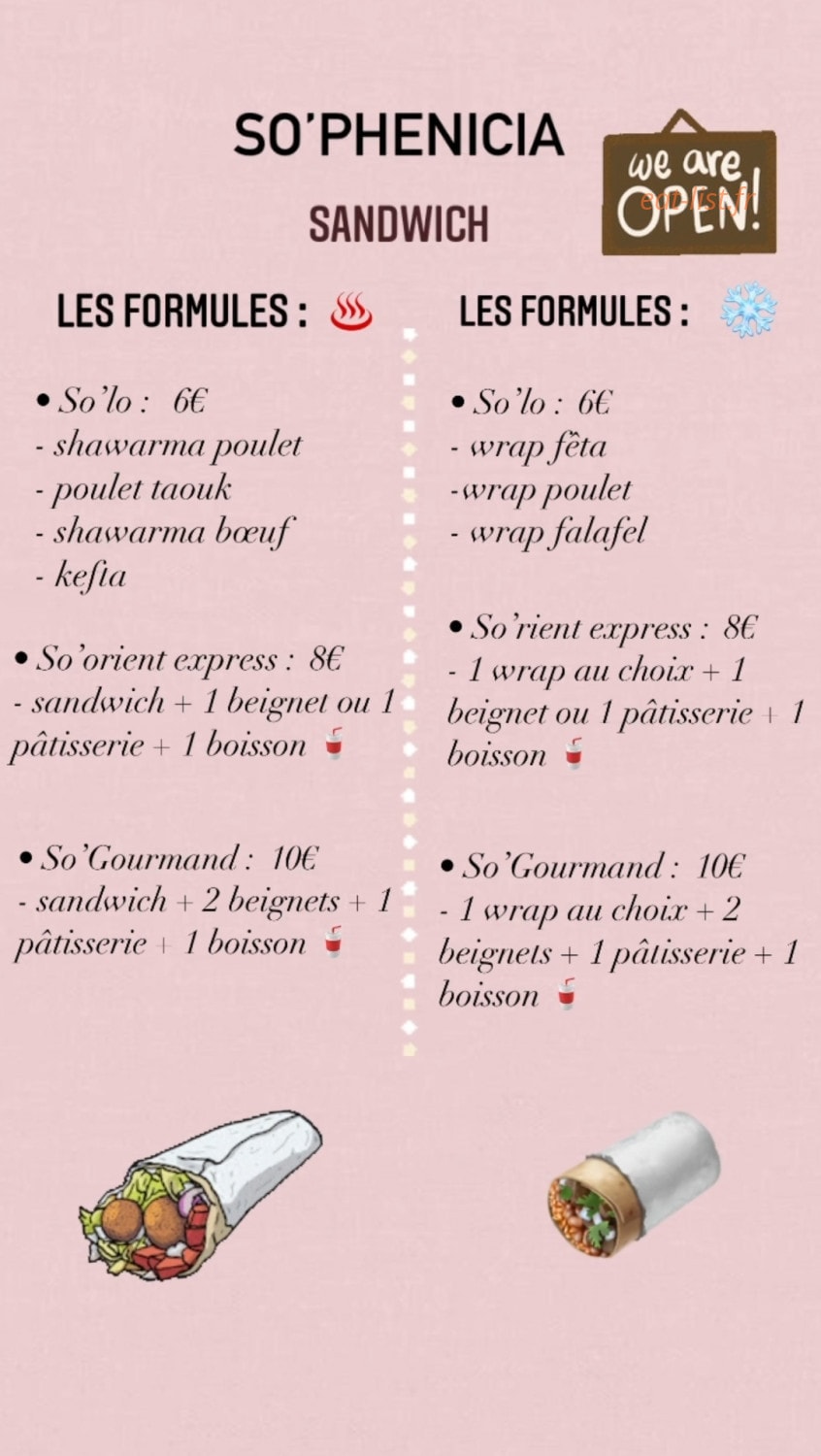 So' Phenicia — carte page 1