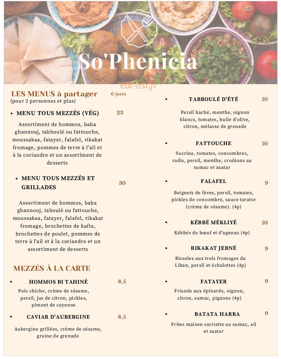 So' Phenicia — carte page 3