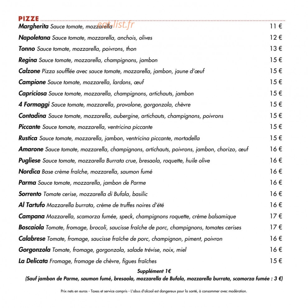 Amarone — carte page 4
