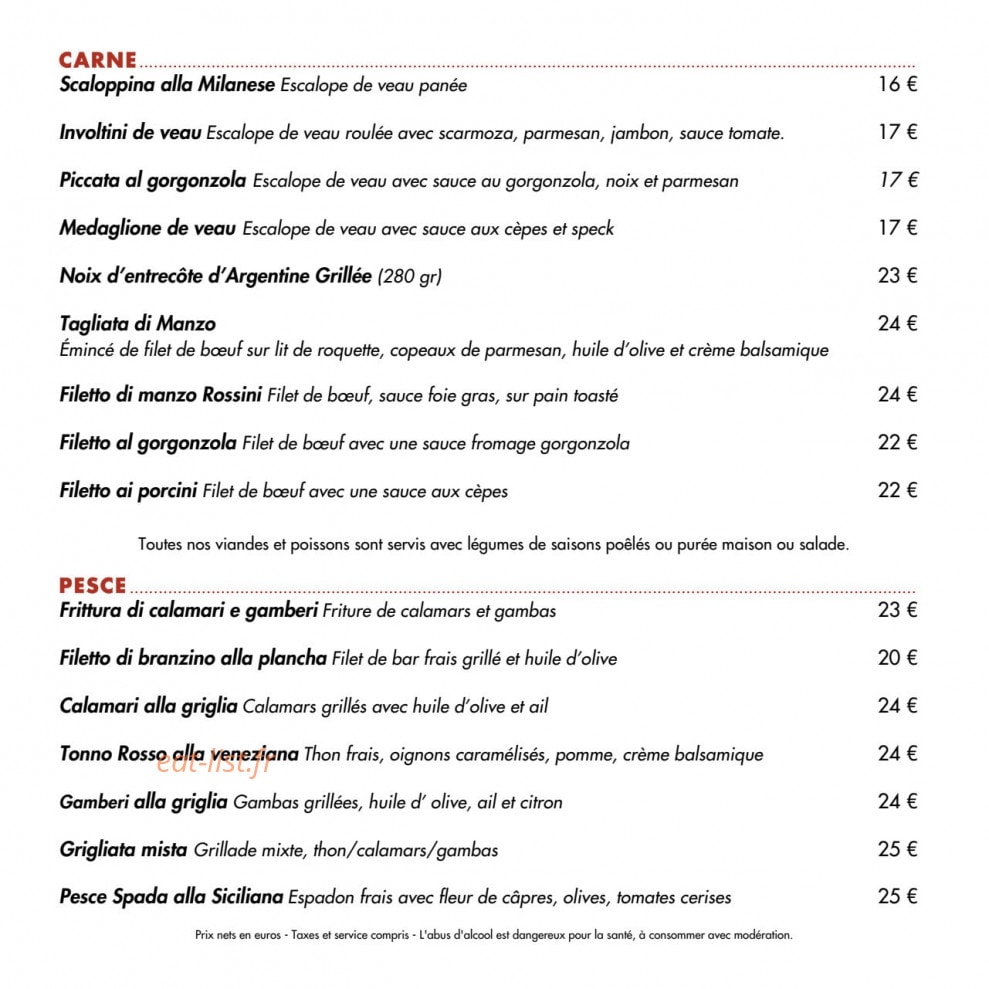 Amarone — carte page 3
