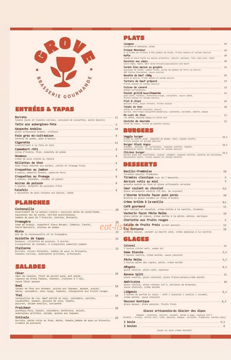 Grove — carte page 1