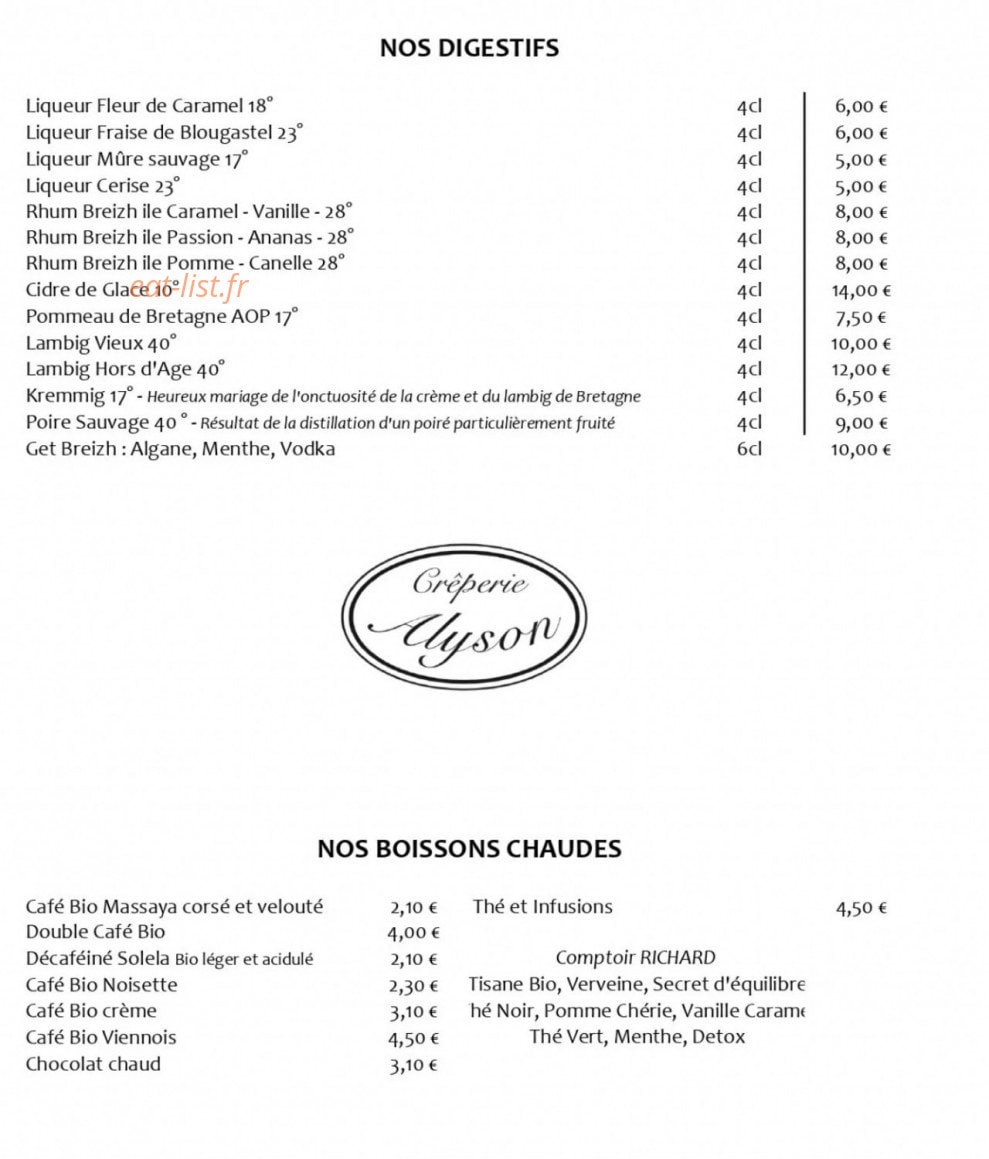 Alyson — carte page 8