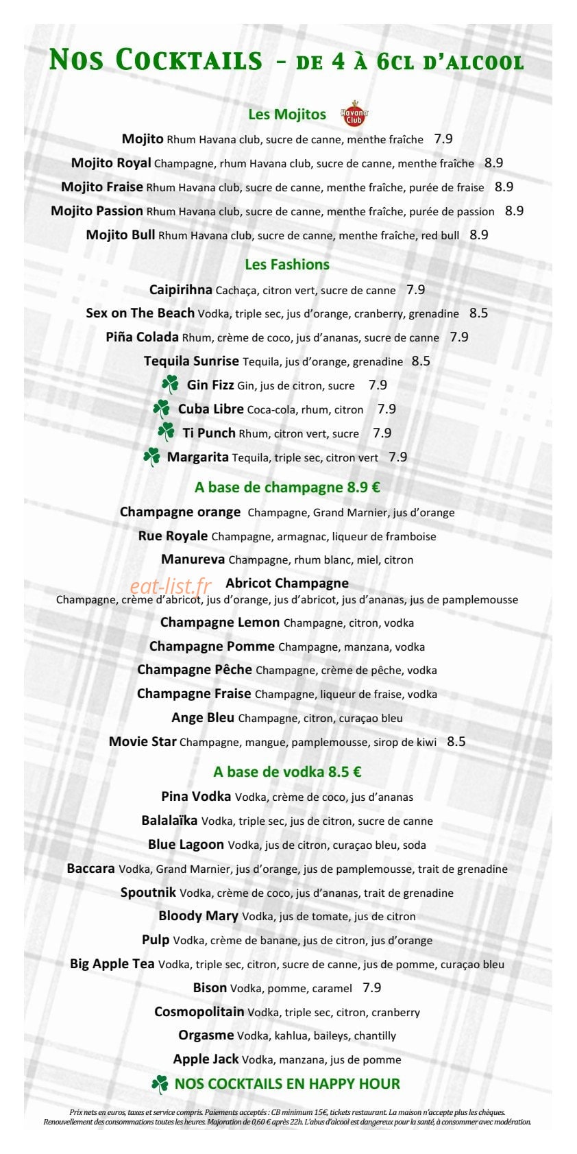 Le P.O — carte page 4